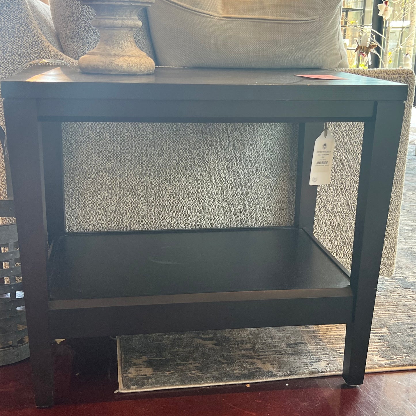 Pottery Barn Black End Tables