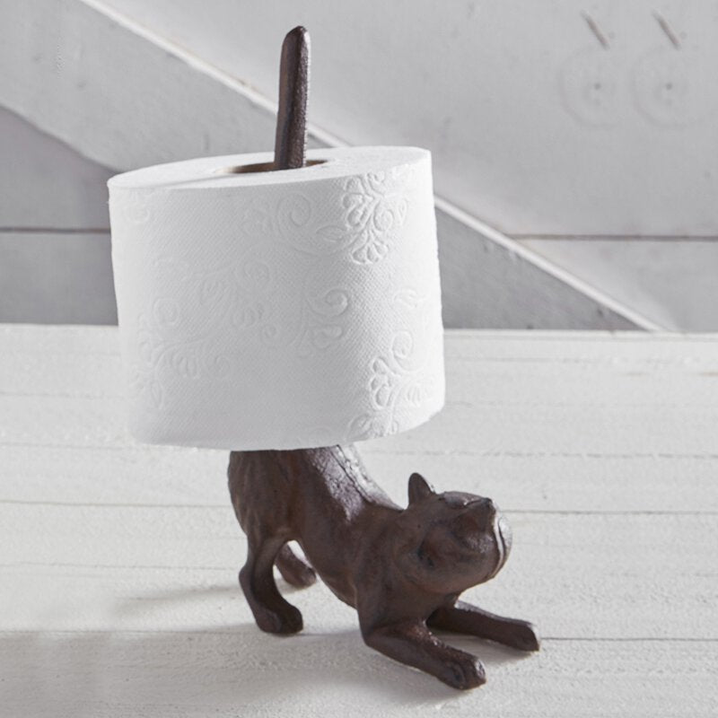 Cast Iron Paper Towel Holder