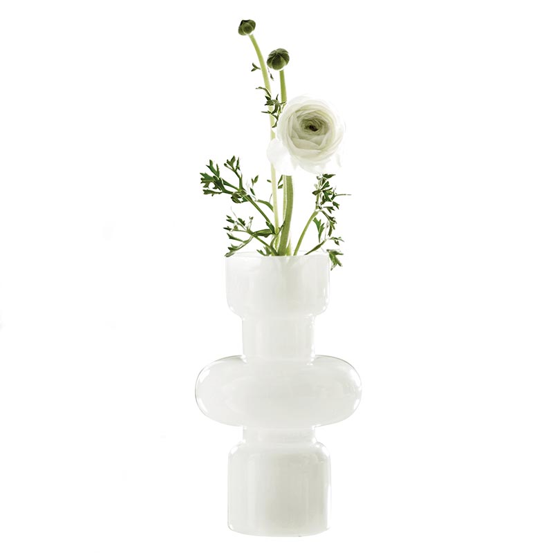 Modern Glass Bubble Vase