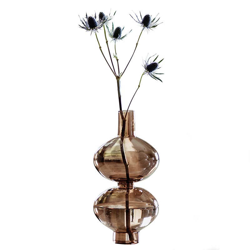 Modern Glass Bubble Vase