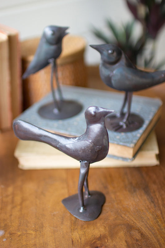 Black Antique Iron Birds