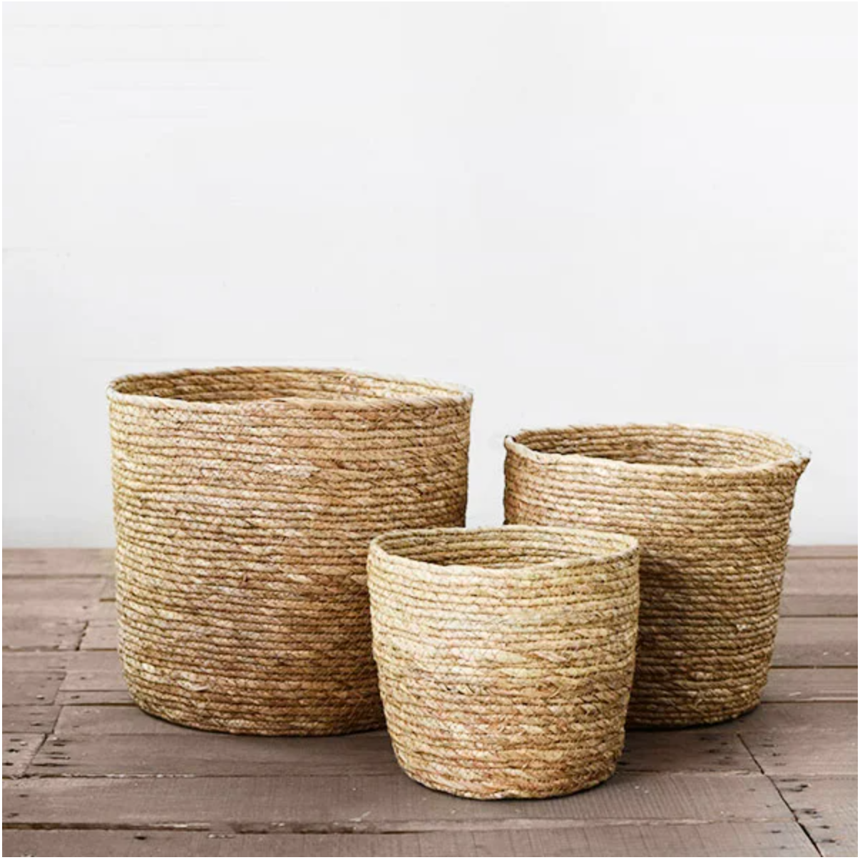 Rope Storage Baskets