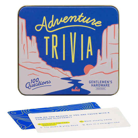 Gentleman's Hardware Adventure Trivia